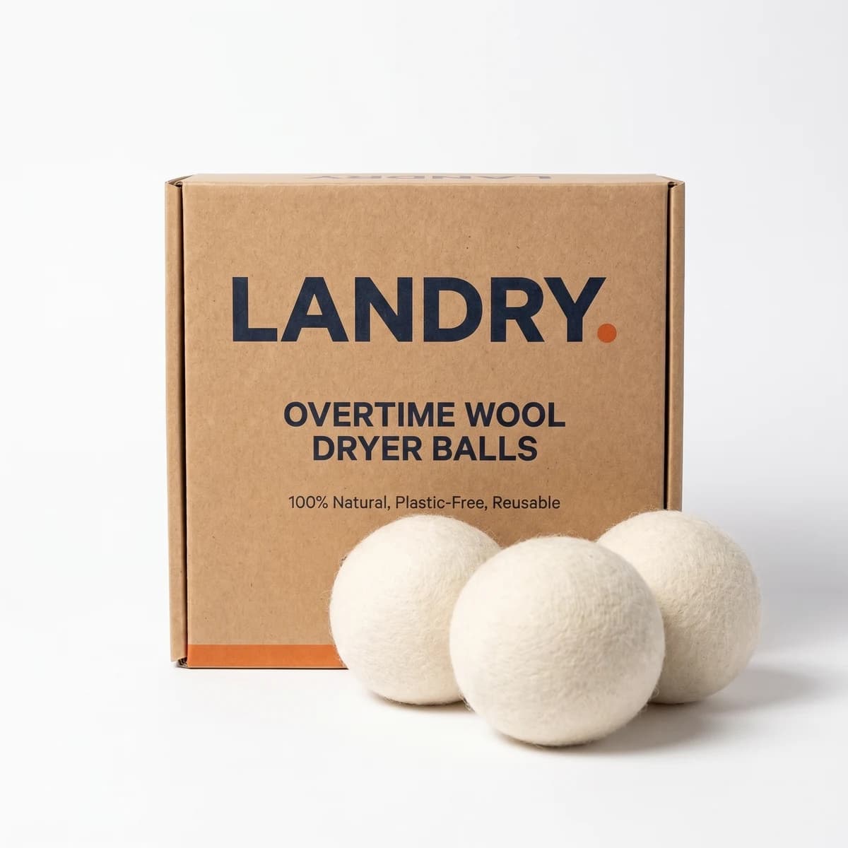 Overtime Wool Dryer Balls — LANDRY laundry detergent